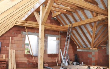 Melin Y Coed attic trusses